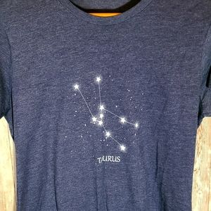 Taurus T-Shirt Women's Large Blue